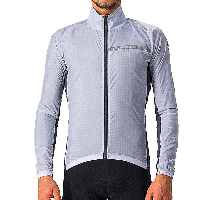 Photo Veste vélo coupe-vent Castelli Squadra Stretch Jacket 2023 L gris clair