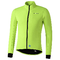 Photo Veste vélo hiver Shimano Element 2022 M jaune fluo M jaune fluo