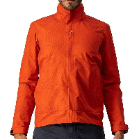 Photo Veste vélo urbain hiver et pluie Castelli Commuter Jacket 2023 L orange