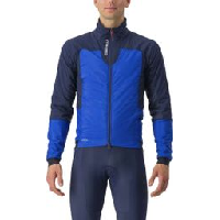 Photo Vestes manches longues castelli fly thermal bleu