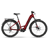 Photo Vtc electrique haibike trekking 5 low shimano deore 11v 720wh 27 5 rouge