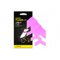 Photo Wheel flash 2 0 pink reflecteurs pour roue de velo