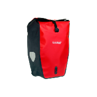 Photo ortlieb sacoche porte bagage arriere back roller classic rouge noir